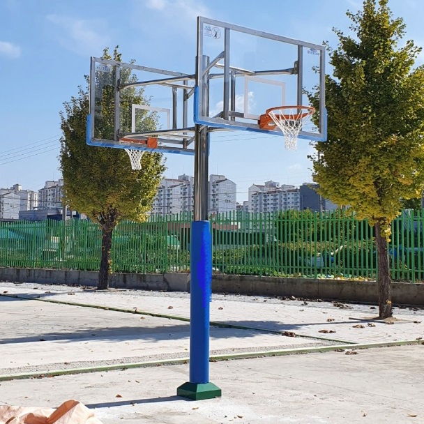고정식농구대[스텐,2면,원기둥]